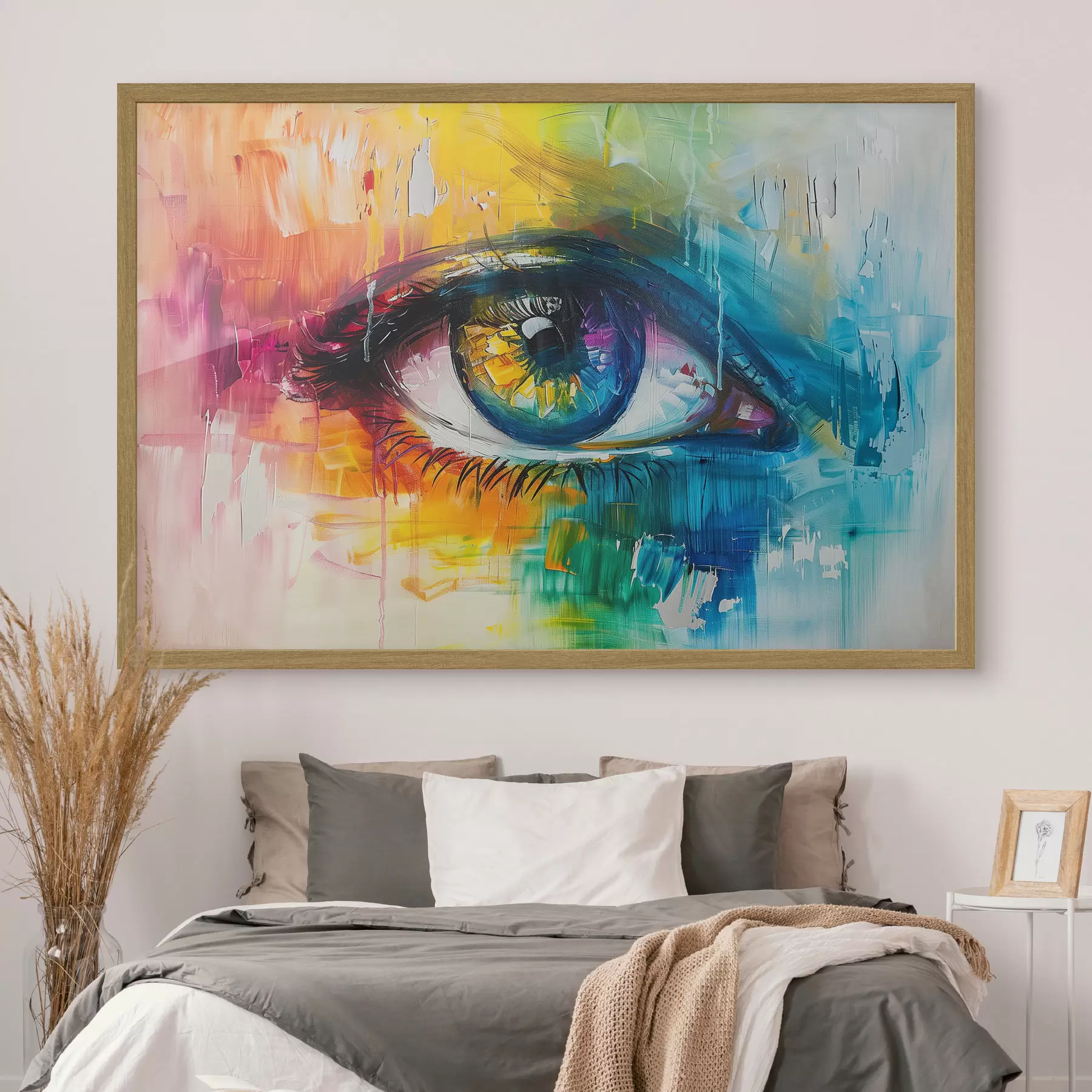 Fotobehang Regenboogblik f40355