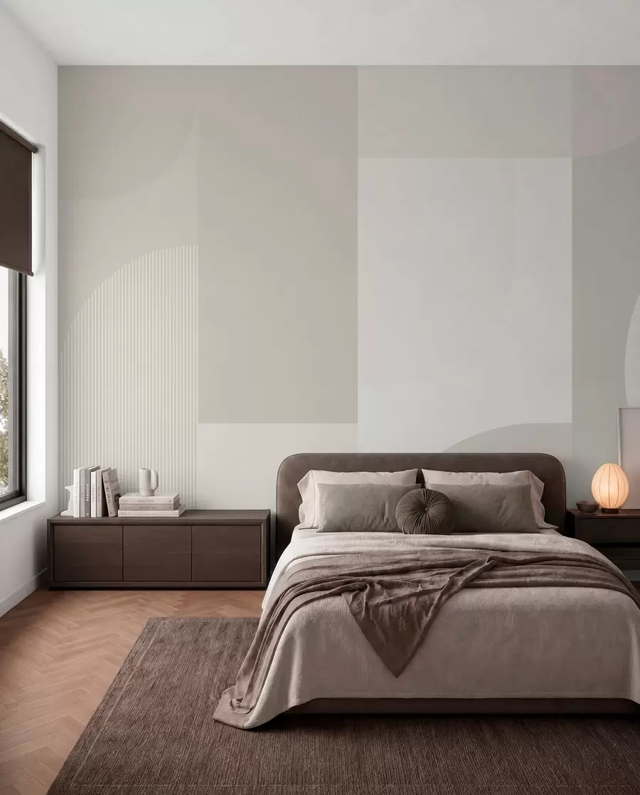 Fotobehang Stijlvol geometrie-minimalisme w01500v3