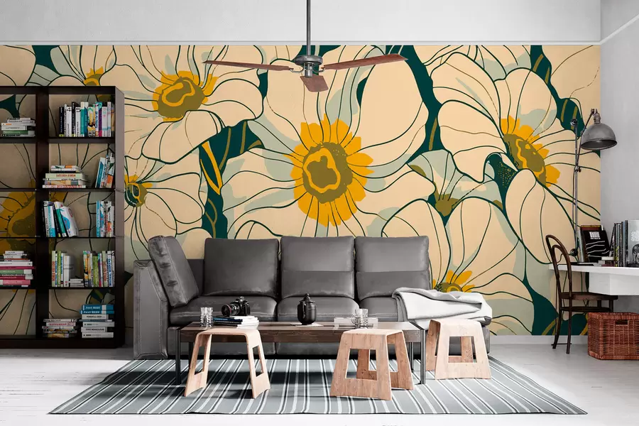 Fotobehang Bloemen w01069