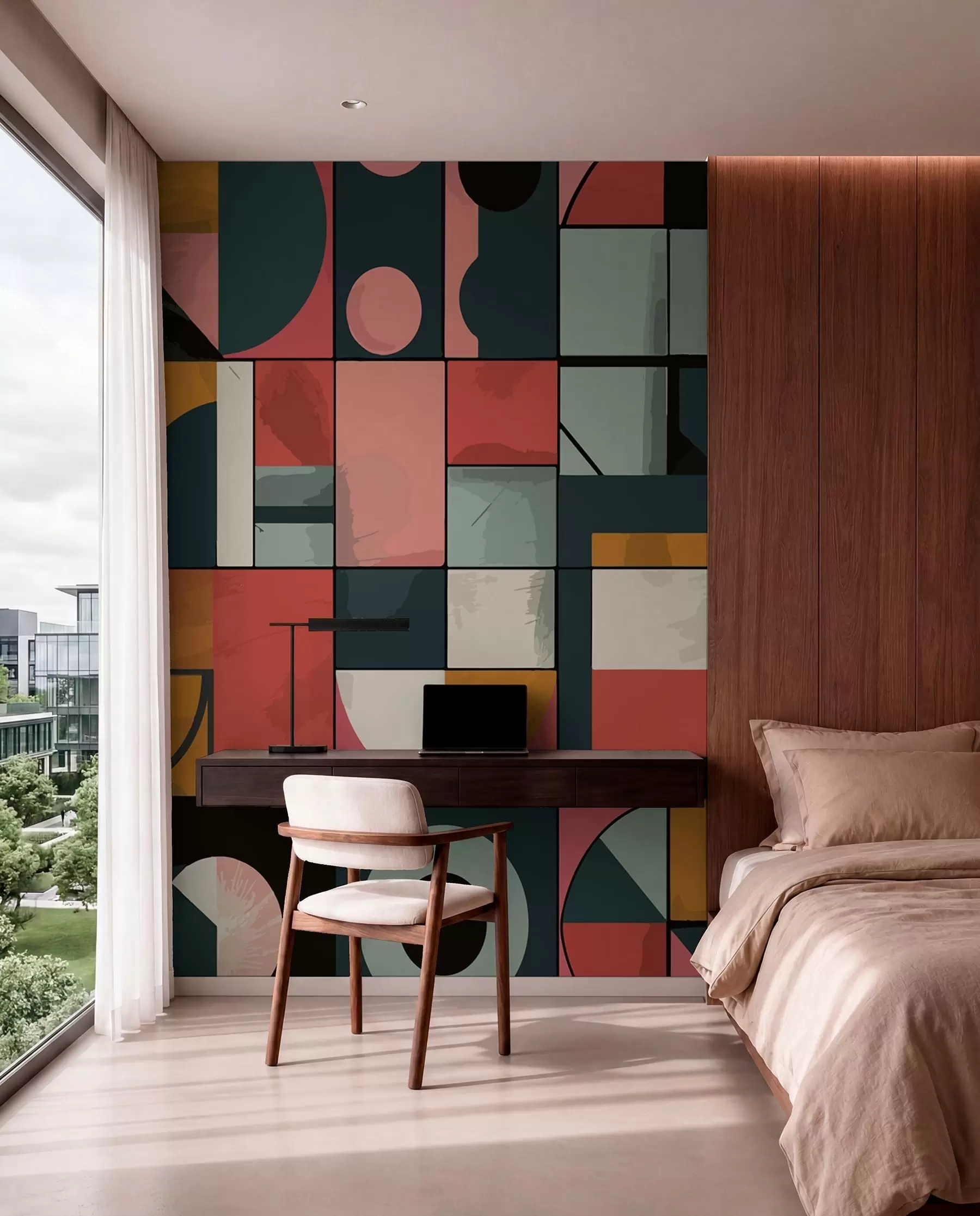 Fotobehang Bahaus stijl w01075