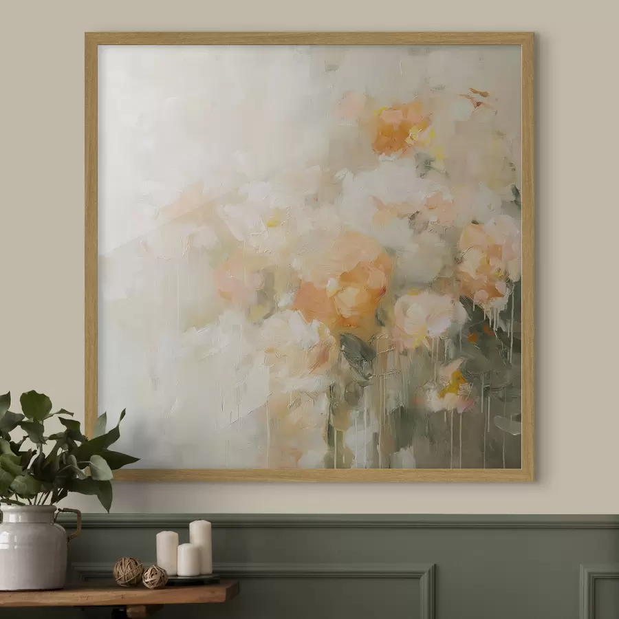 Fotobehang Abstracte bloemen f40830
