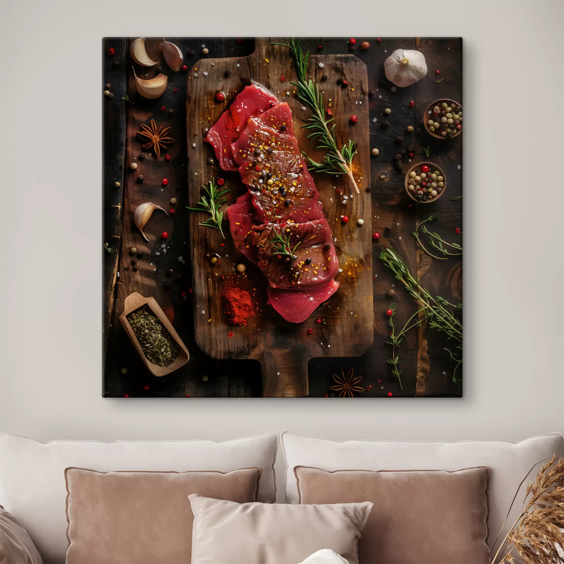 Fotobehang Biefstuk s40763