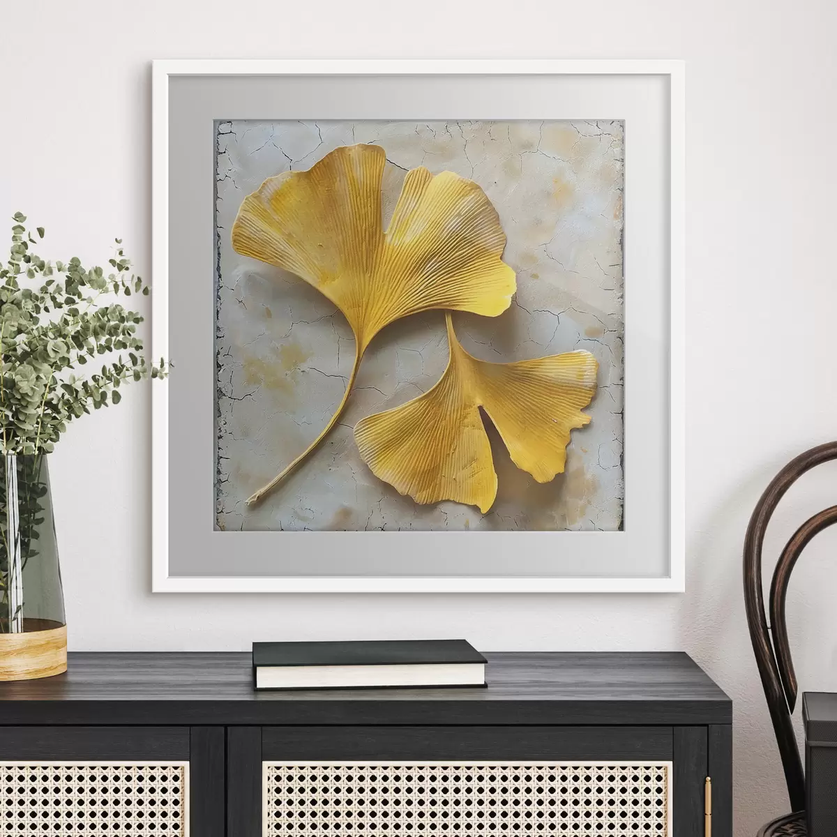 Poster Ginkgobladeren f40767