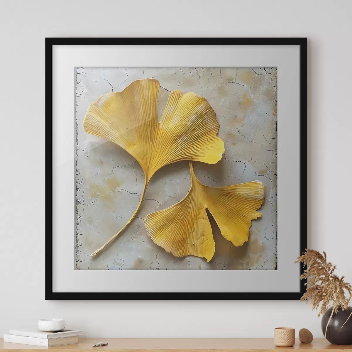 Poster Ginkgobladeren f40767