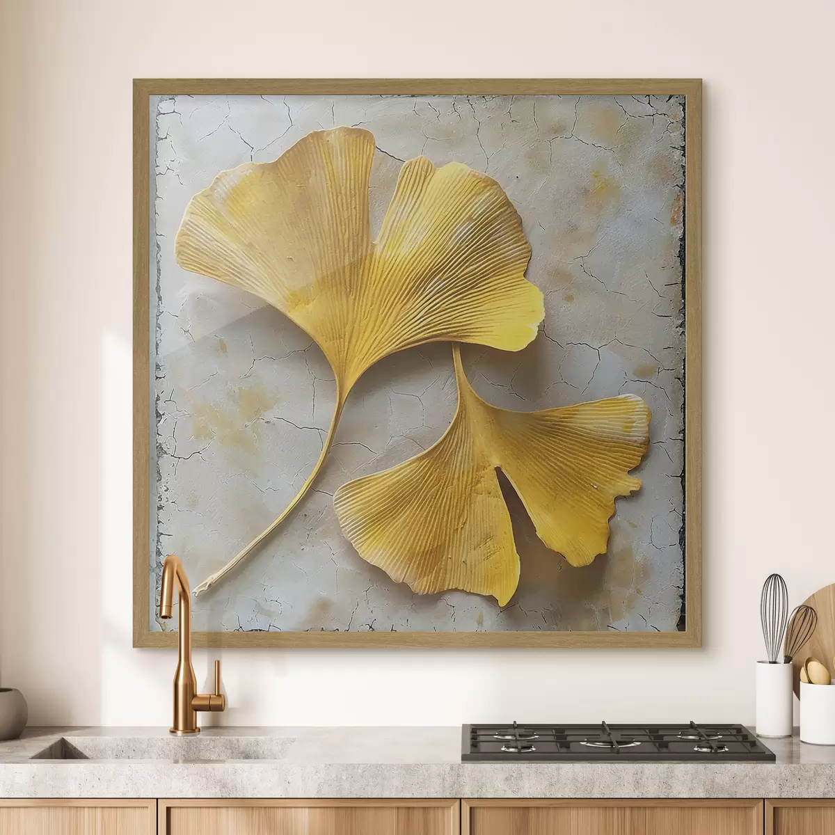 Poster Ginkgobladeren f40767