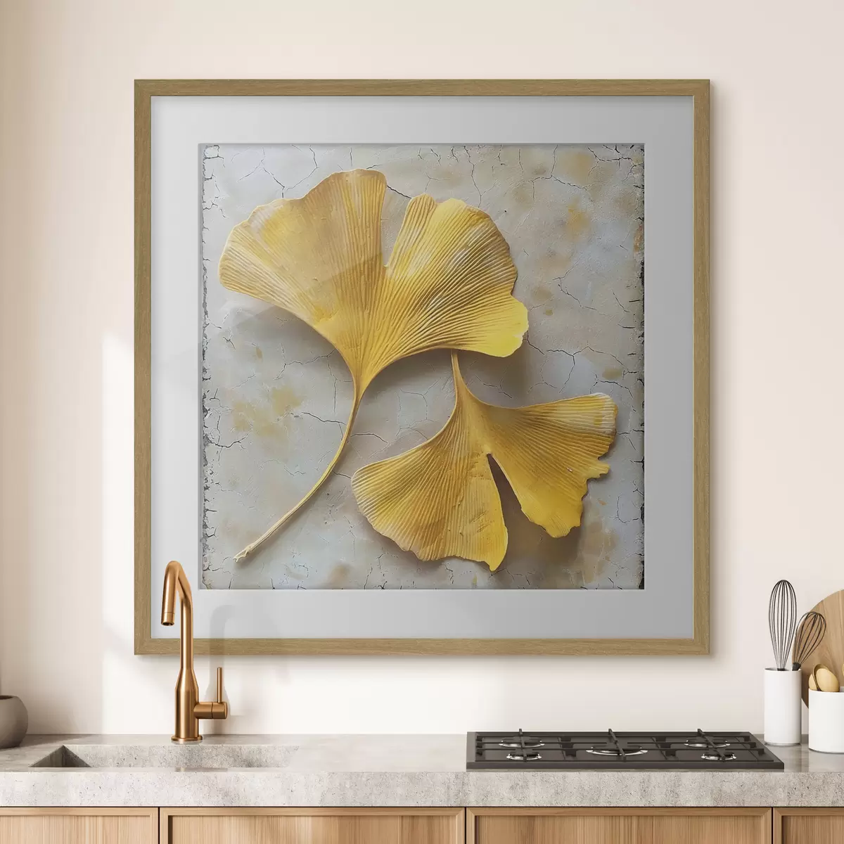 Poster Ginkgobladeren f40767