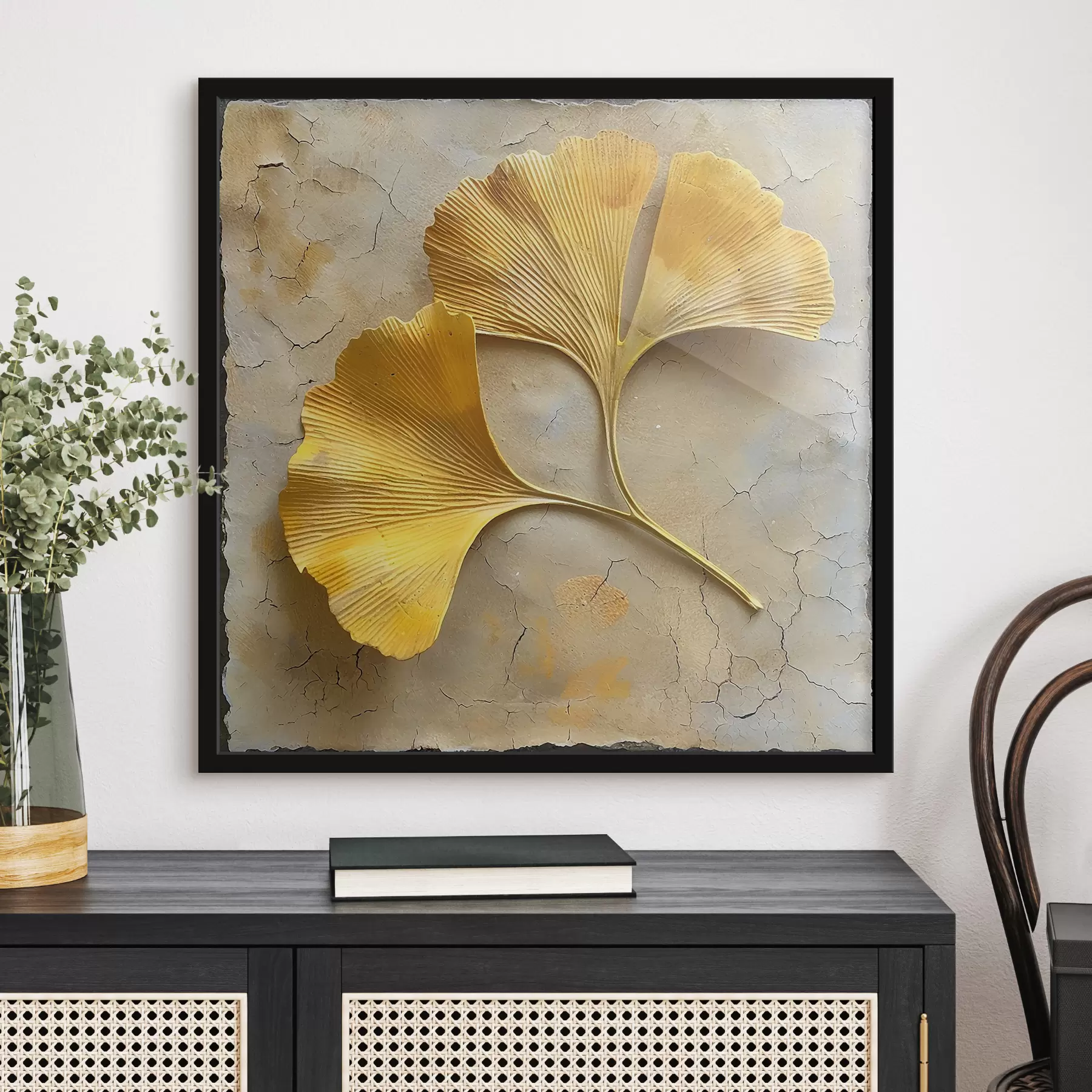 Fotobehang Ginkgo-takjes f40768