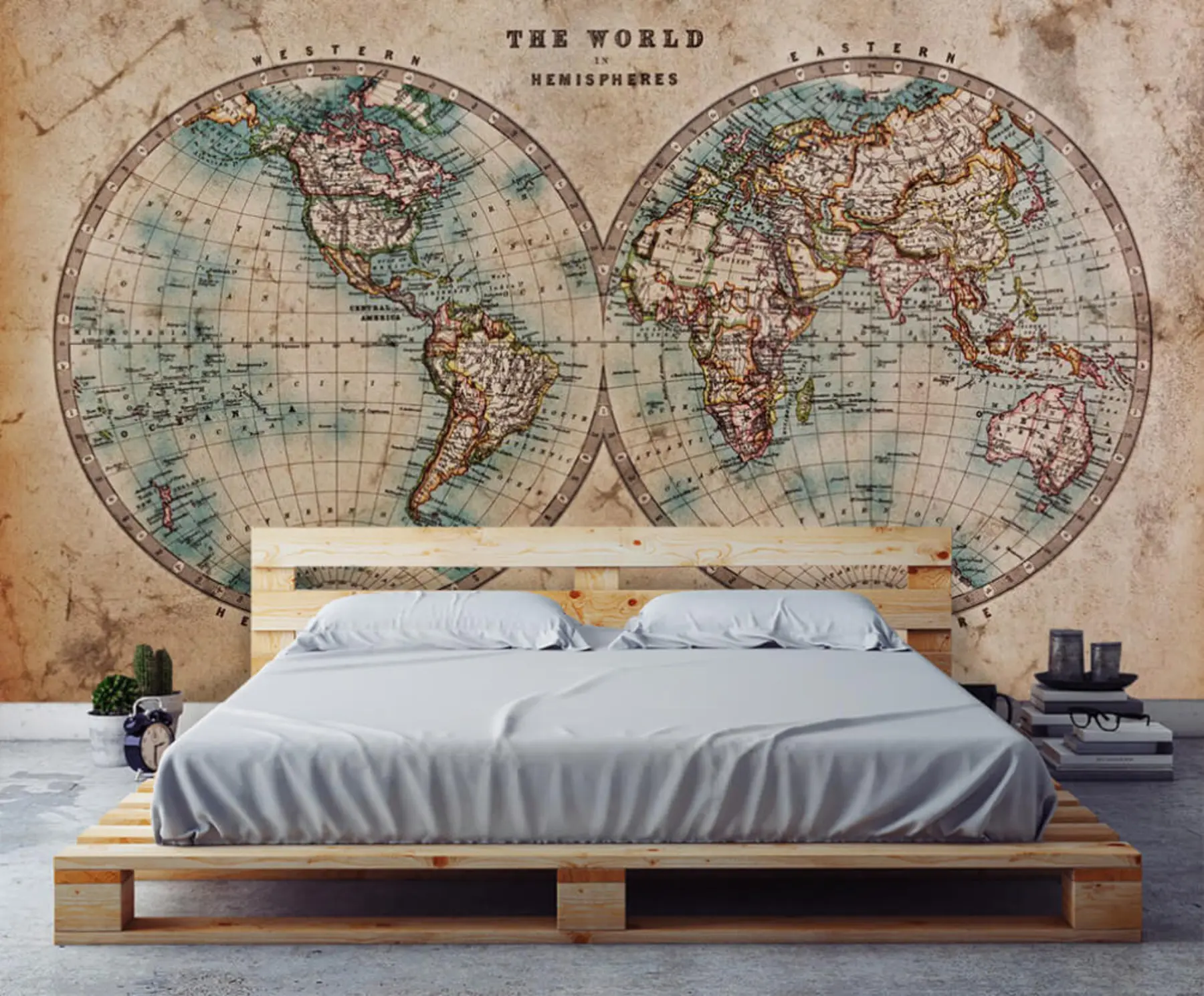 Fotobehang Wereld, kaart en atlas u37860