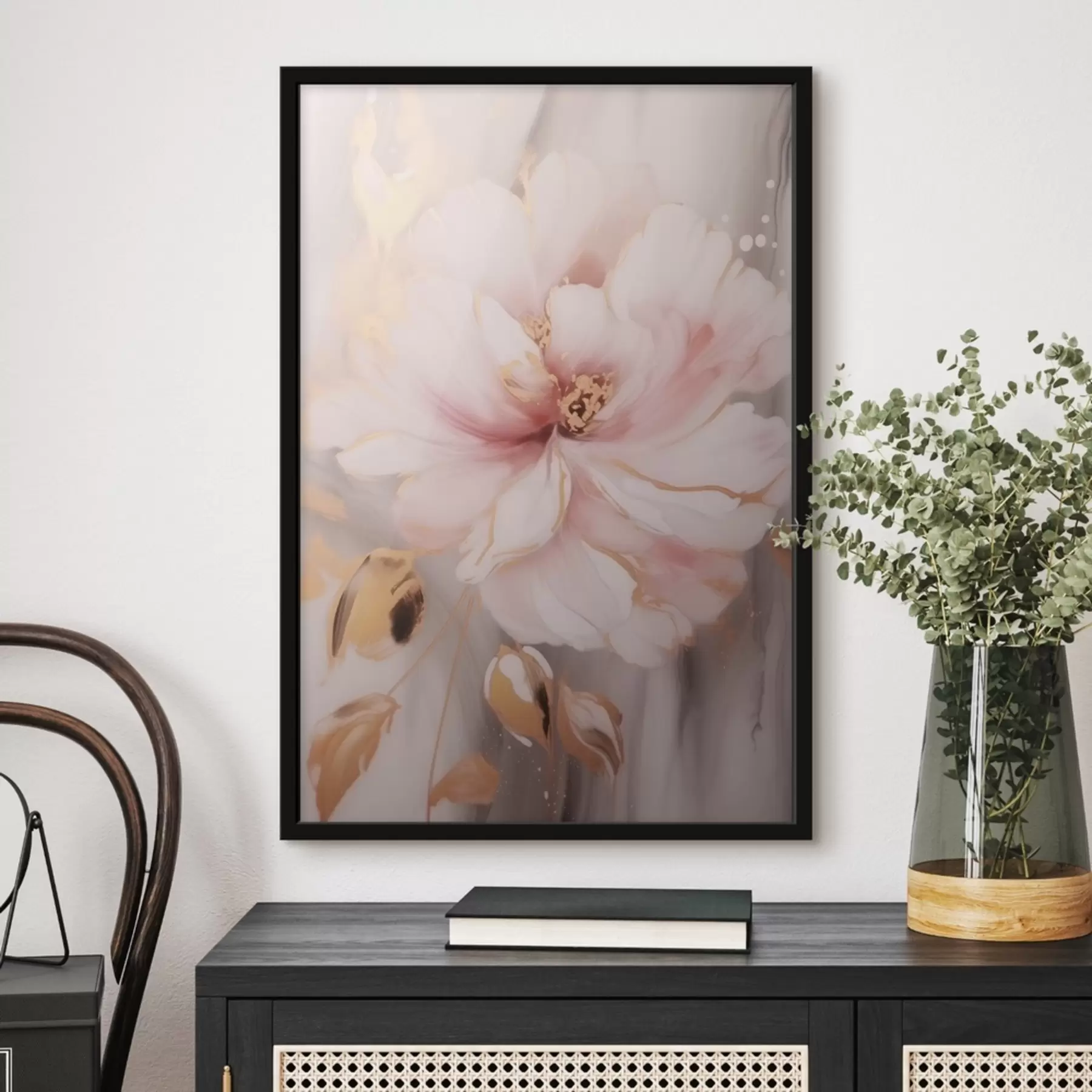 Fotobehang Roze bloem f41061