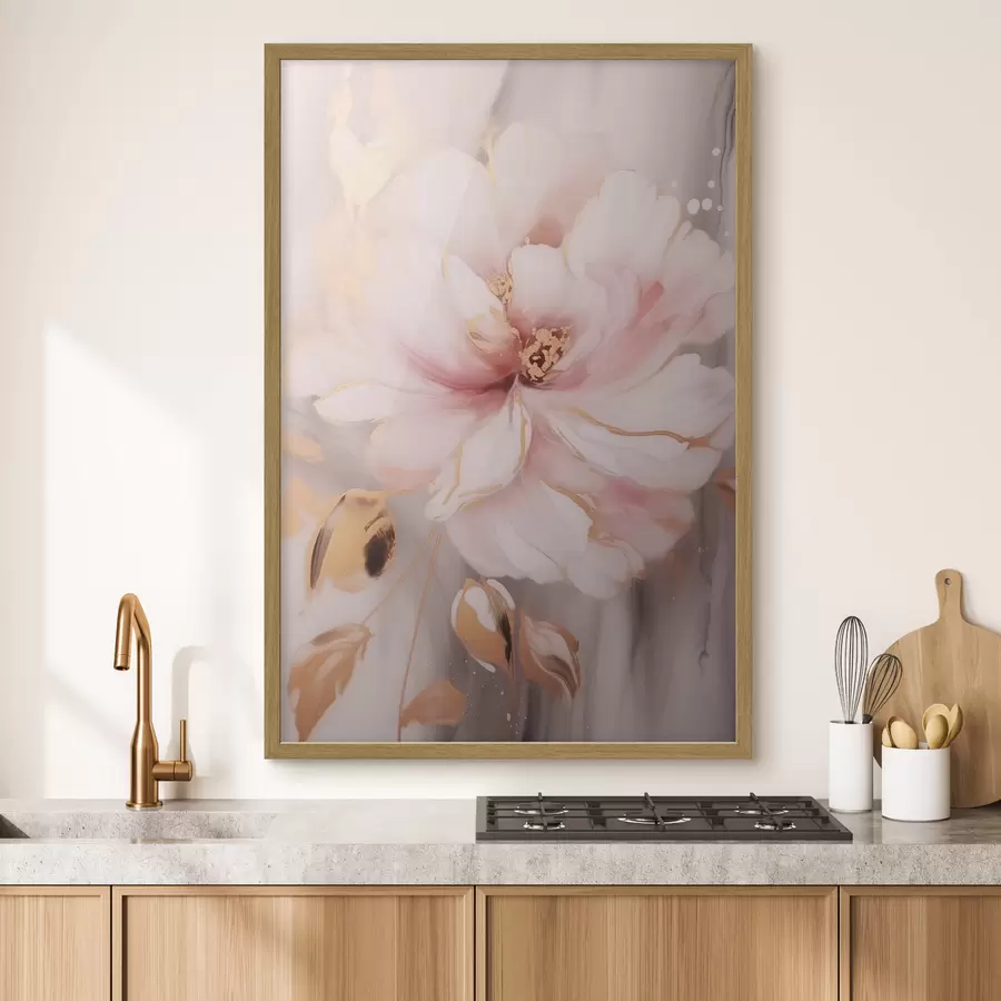 Fotobehang Roze bloem f41061