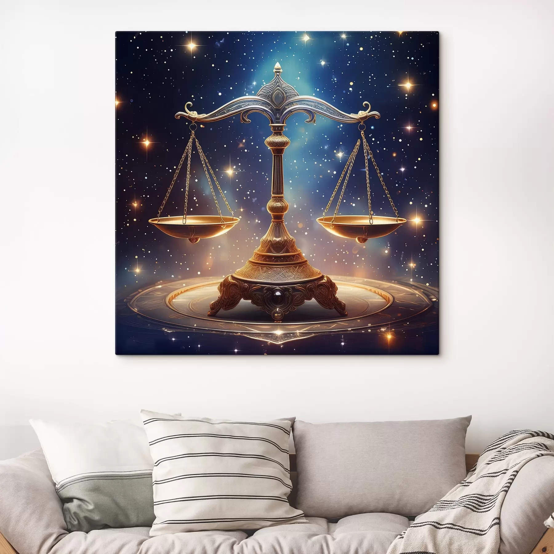 Fotobehang Kosmisch evenwicht in de omarming van het universum s39056