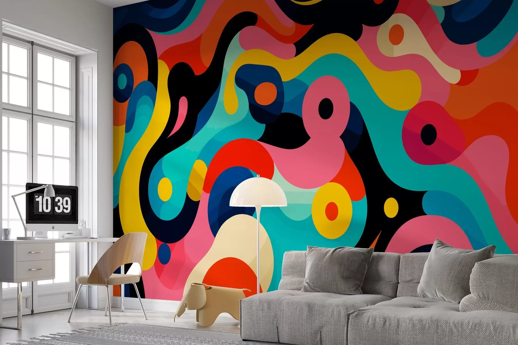 Fotobehang Abstractie w01912
