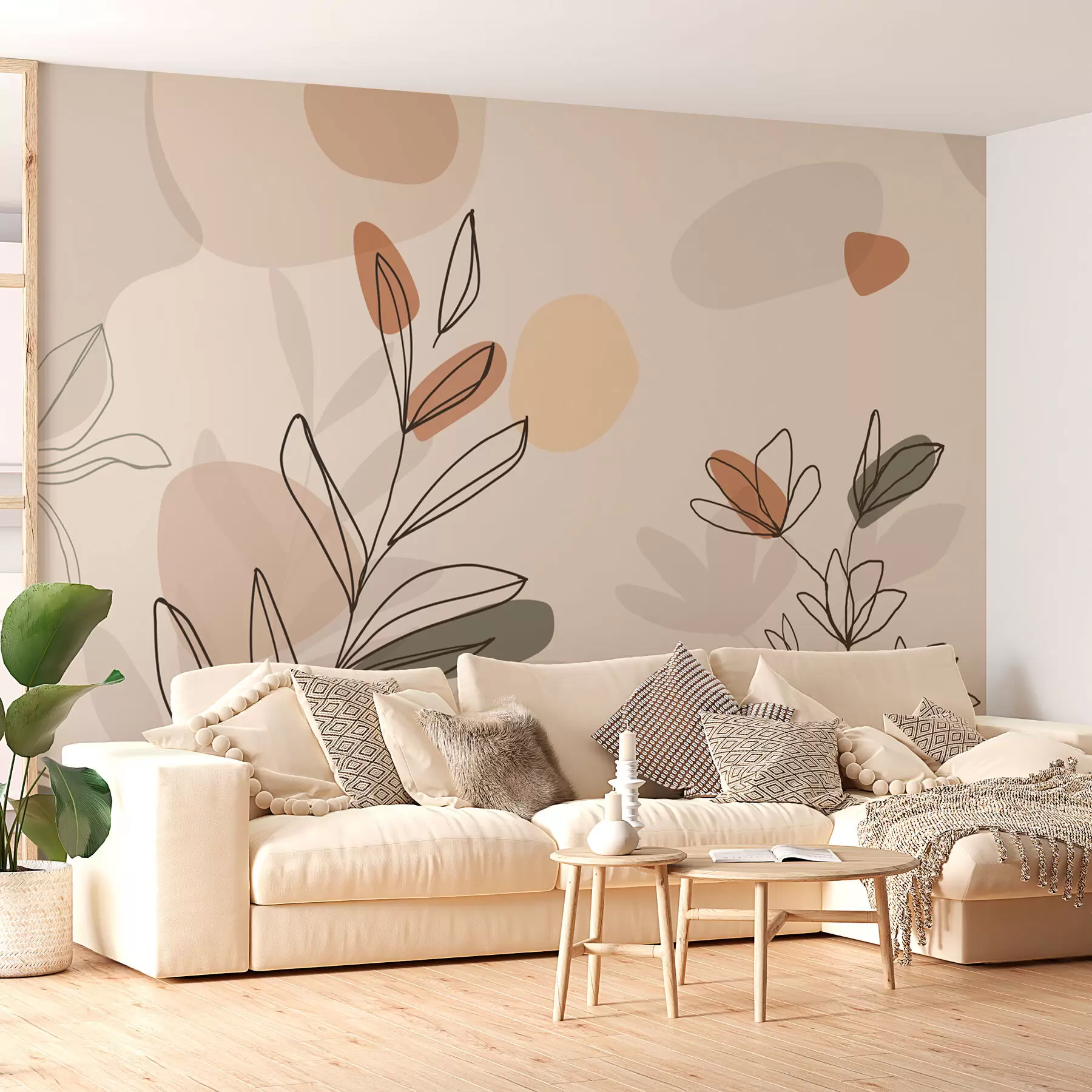  Schilderijen Bloemen boho stijl w02103