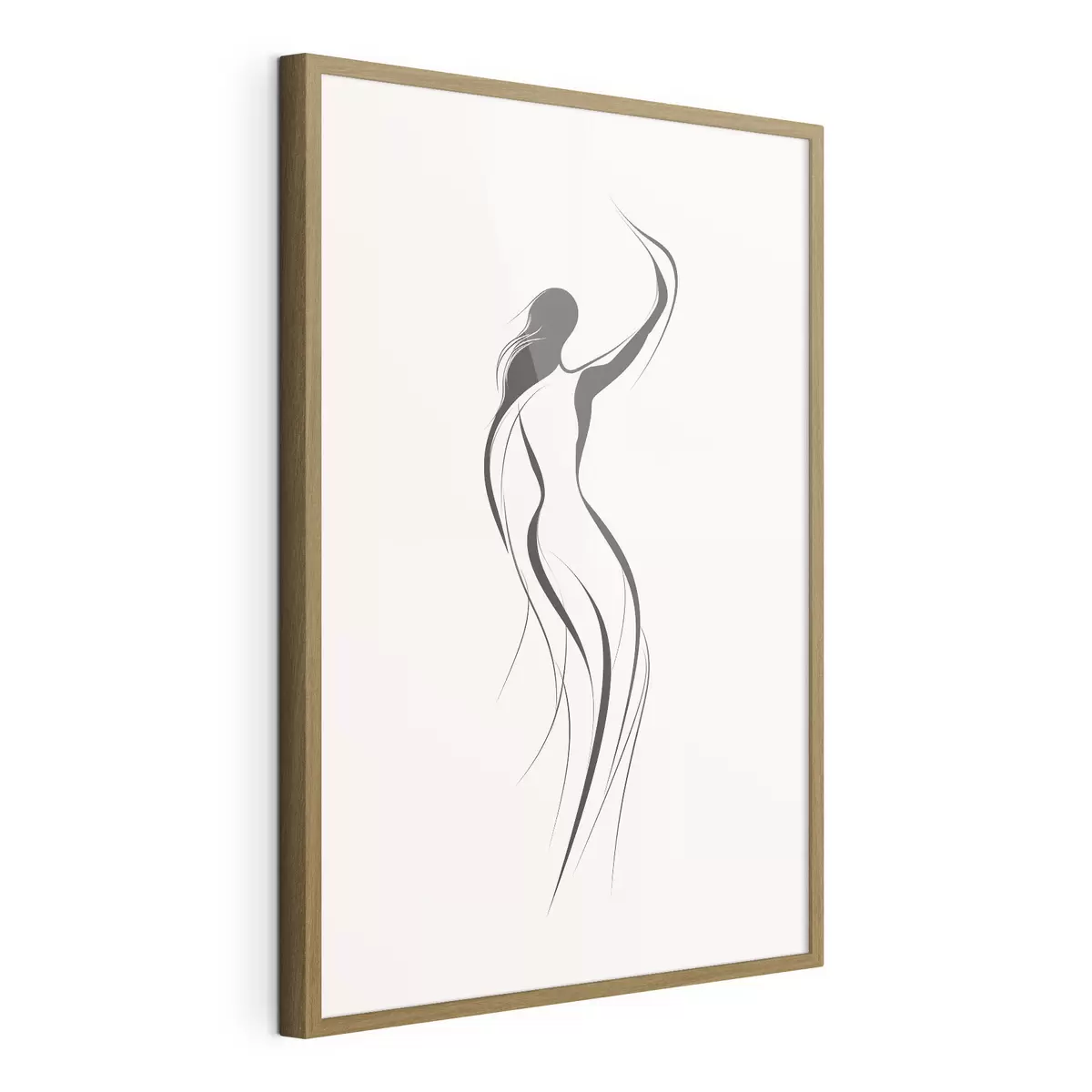 Poster Dansende abstractie f41487