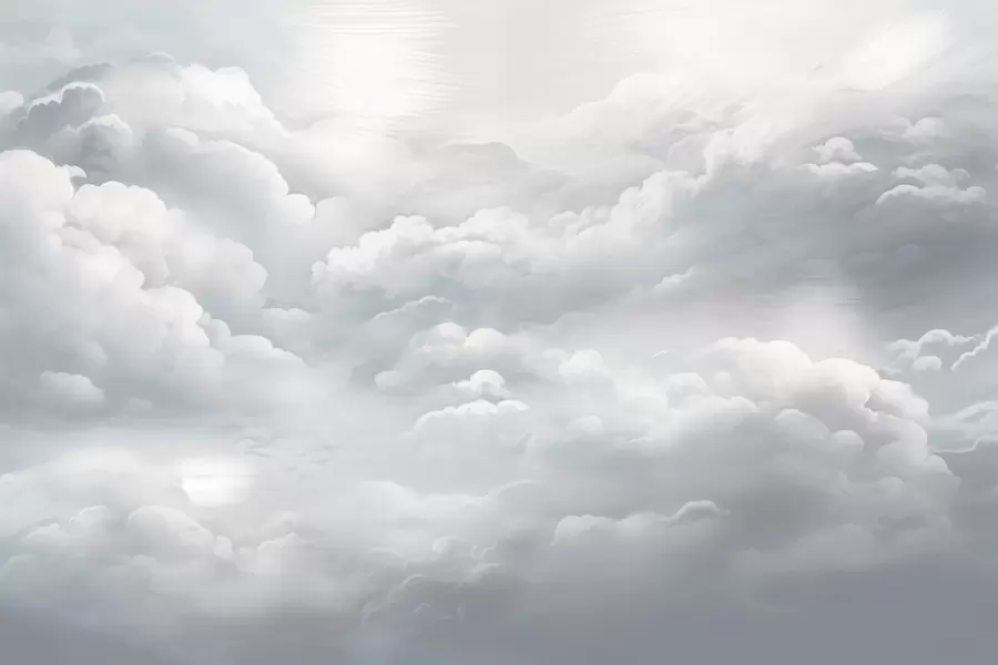 Fotobehang Grijze wolken w02189v1