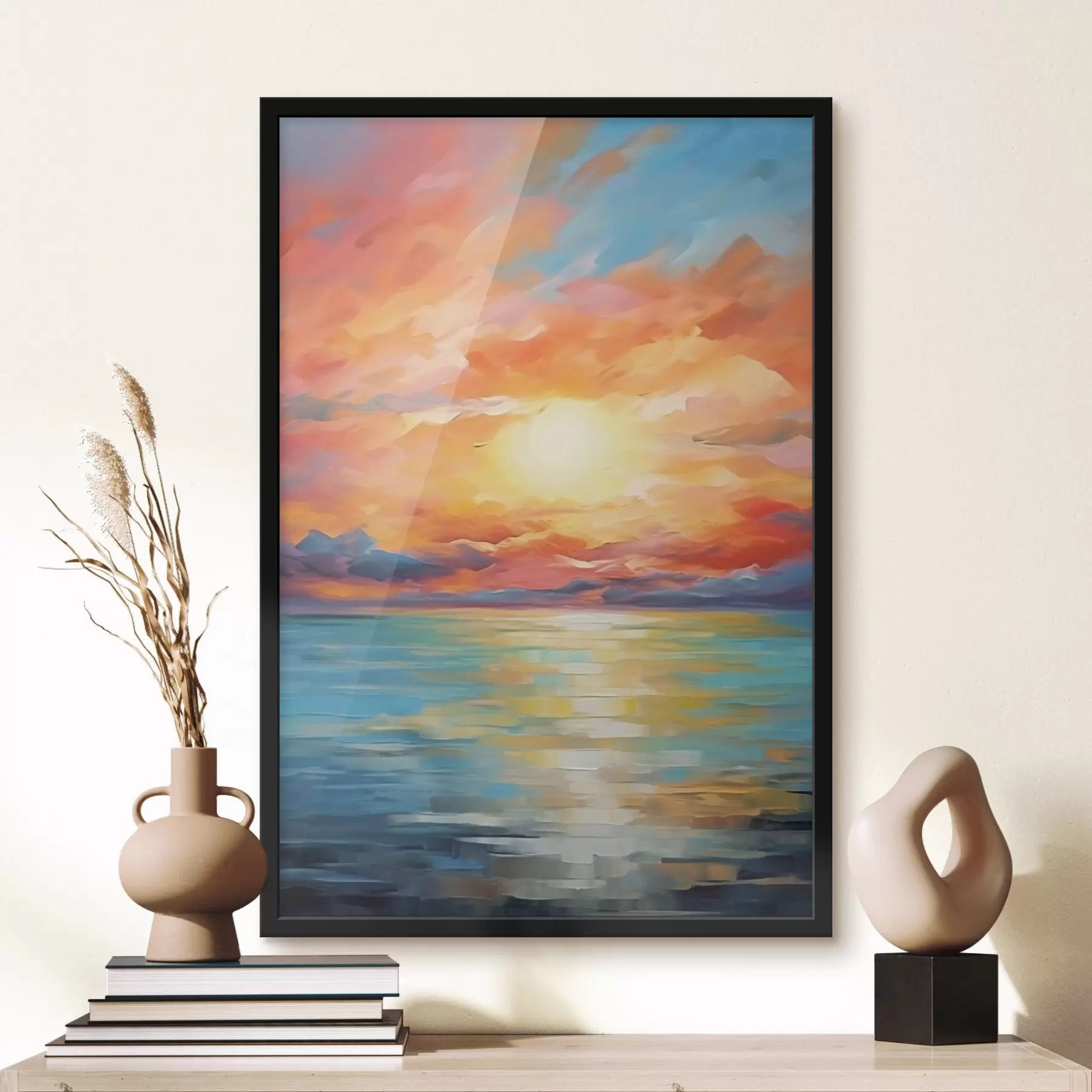 Fotobehang Zonsondergang f41676