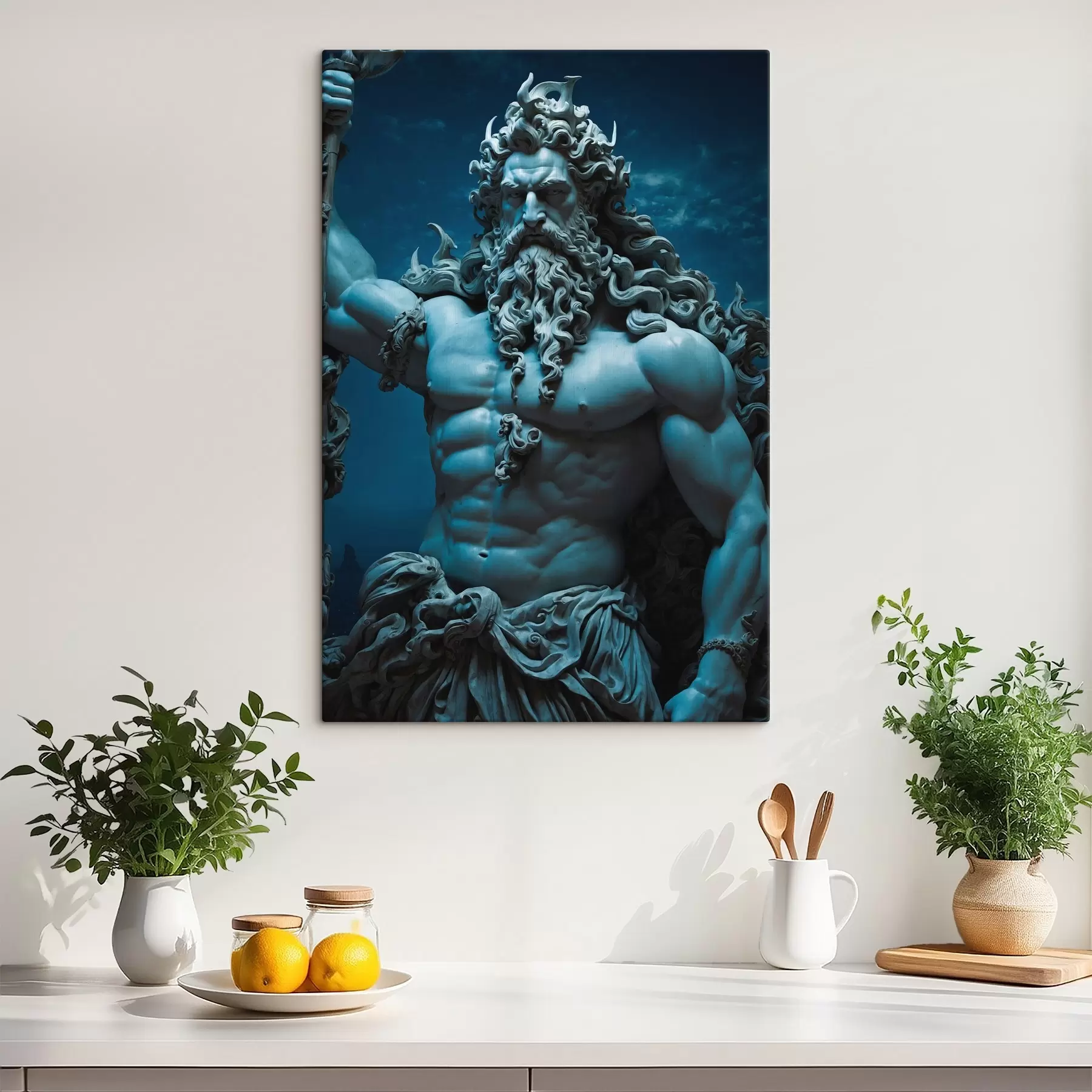  Schilderijen Standbeeld van Neptunus s41525