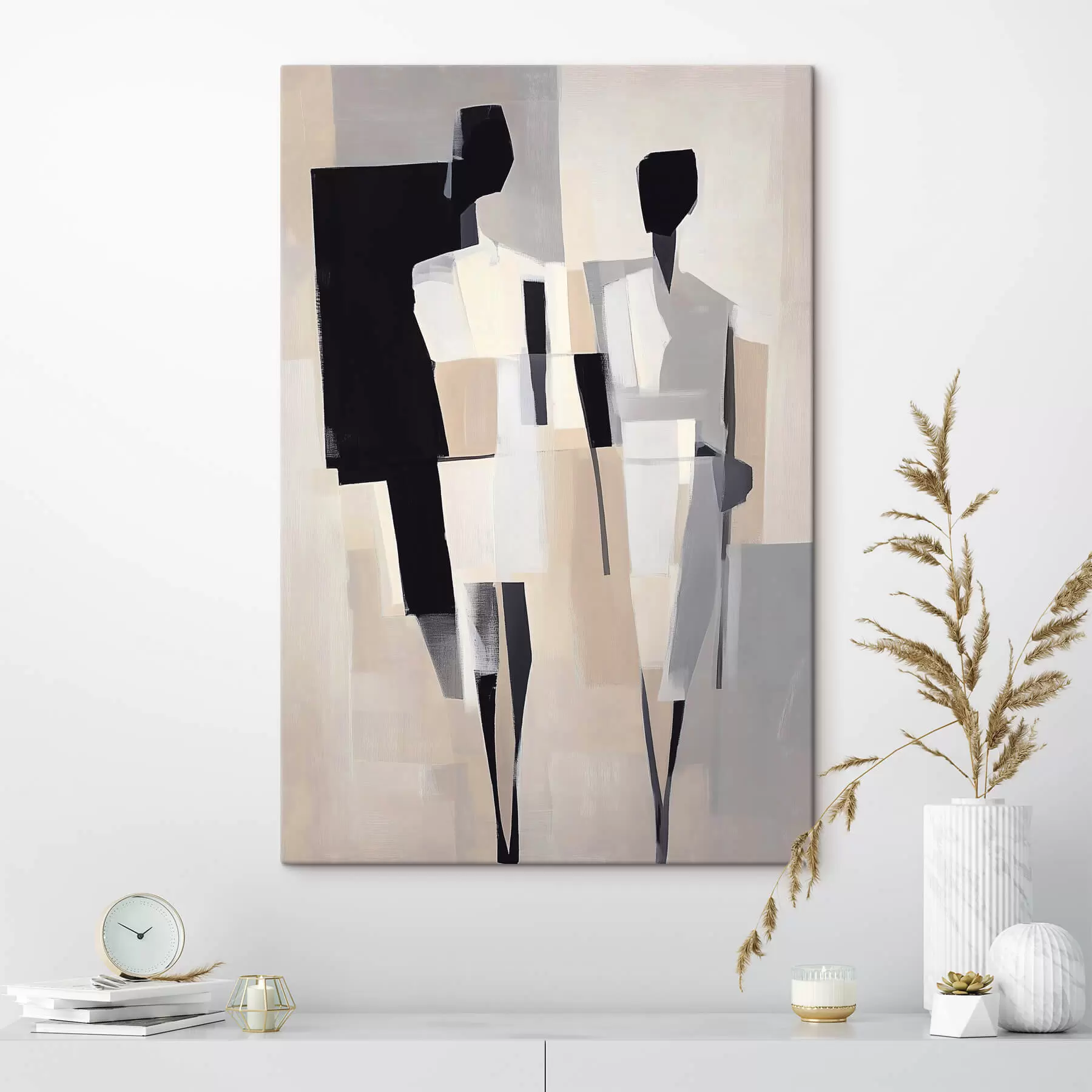 Fotobehang Abstracte silhouetten s41844