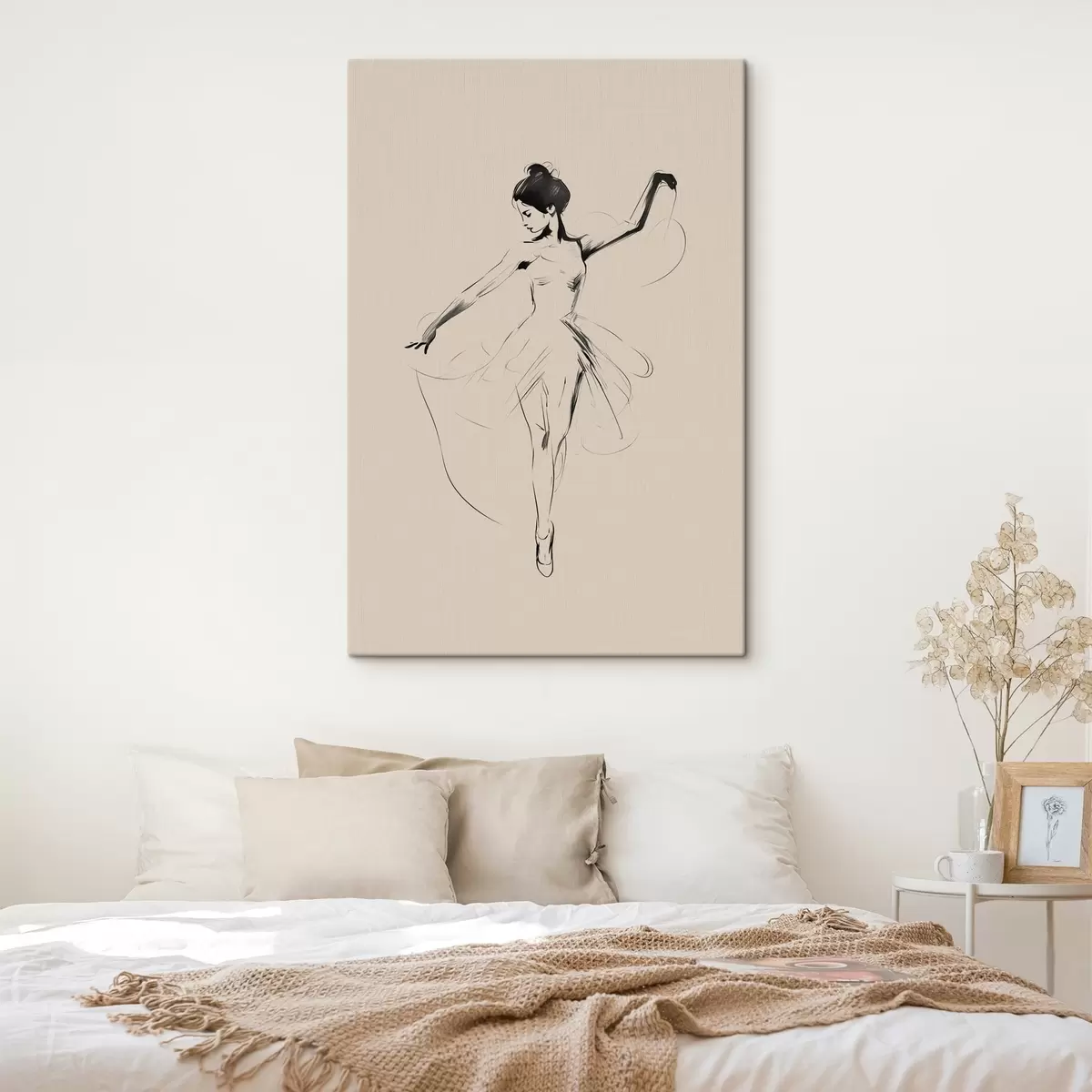  Schilderijen Minimalistisch dansende meisjes s42029