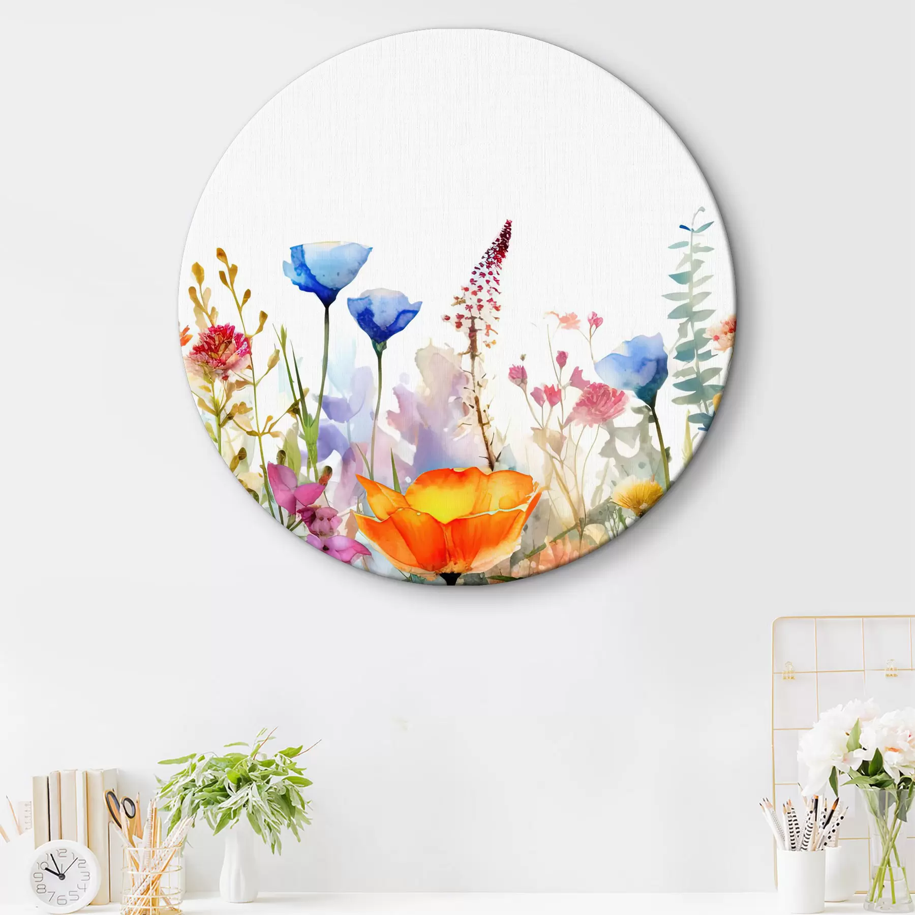  Schilderijen Bloem, plant en lucht r34157