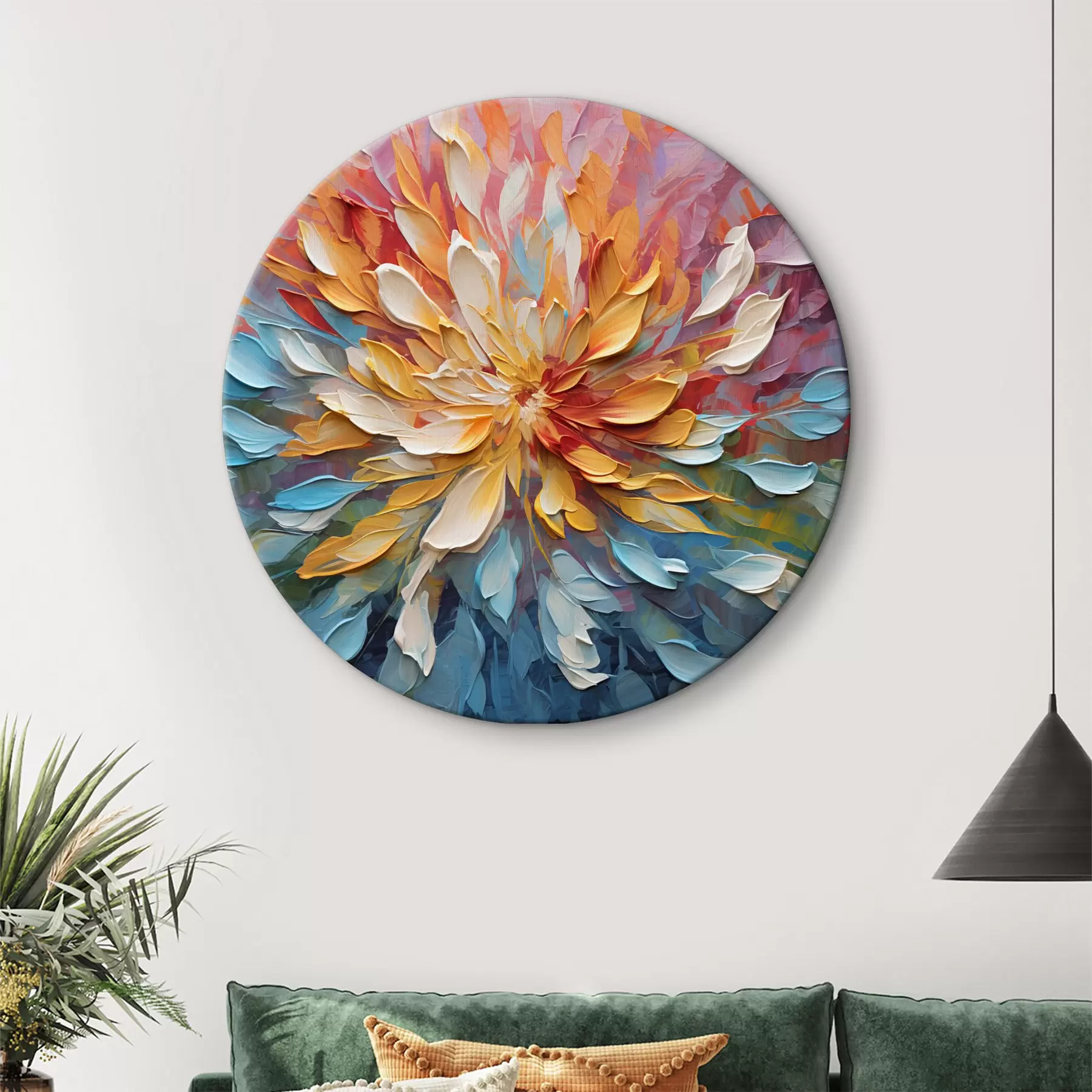  Schilderijen Plant, kunstverf en verf r34488