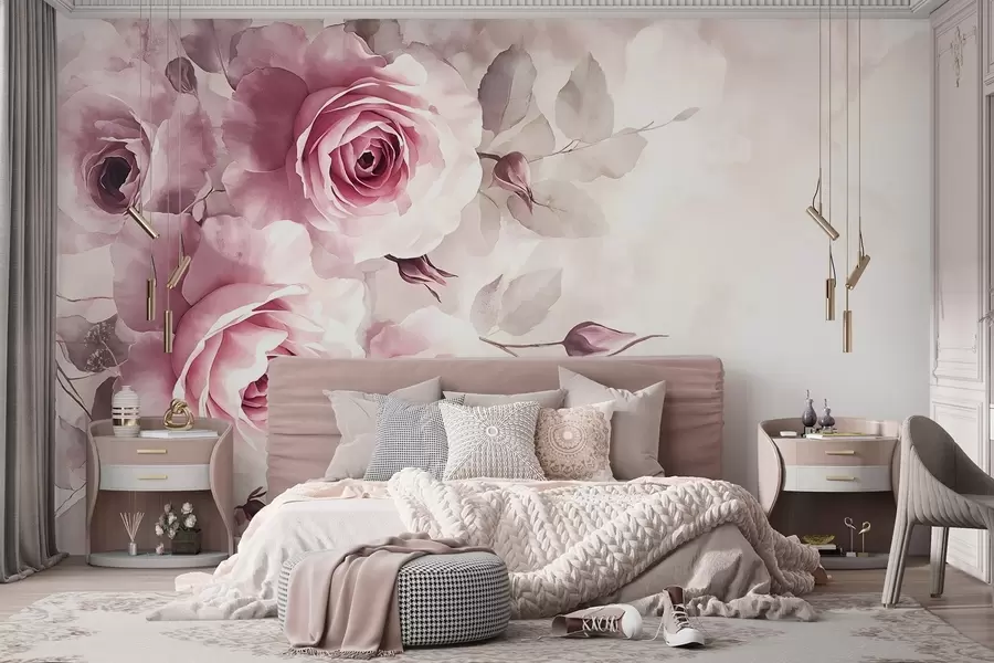 Fotobehang Rozen en avontuur w08459