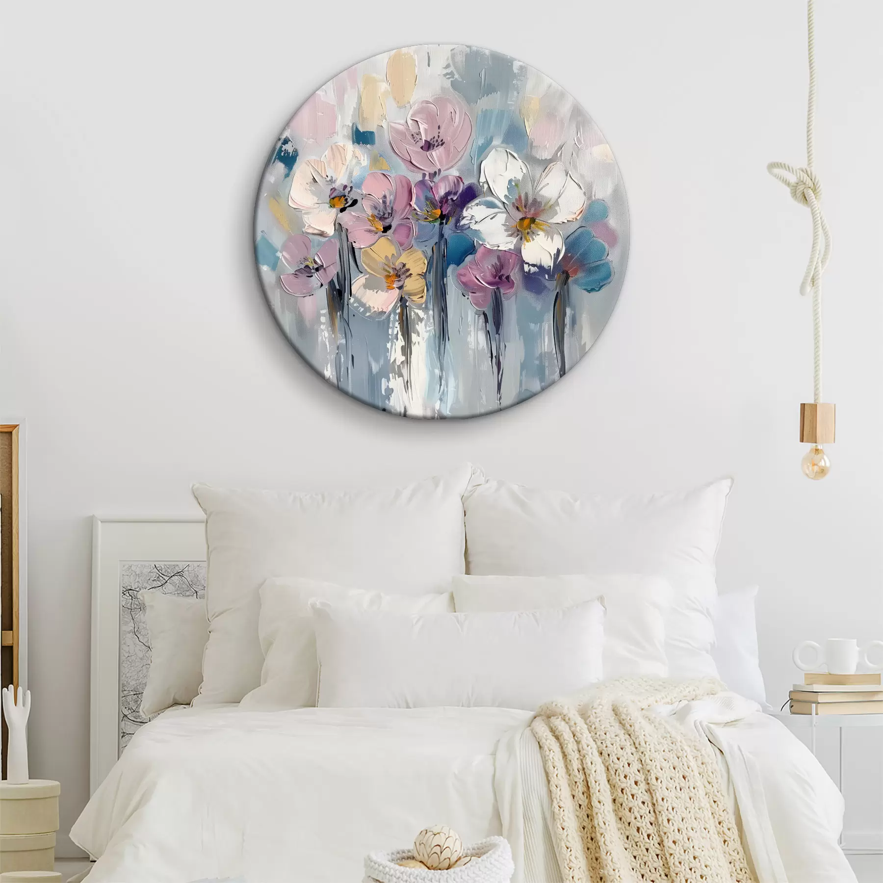  Schilderijen Abstracte bloemen r38643