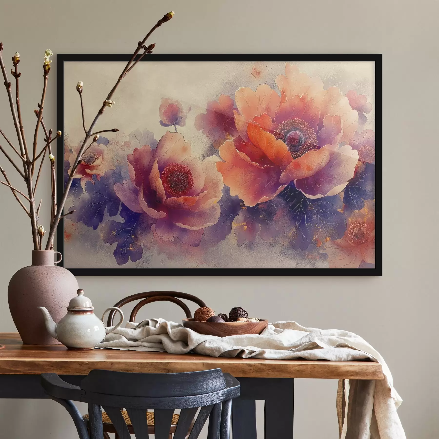 Fotobehang Close-up van bloemen f38087