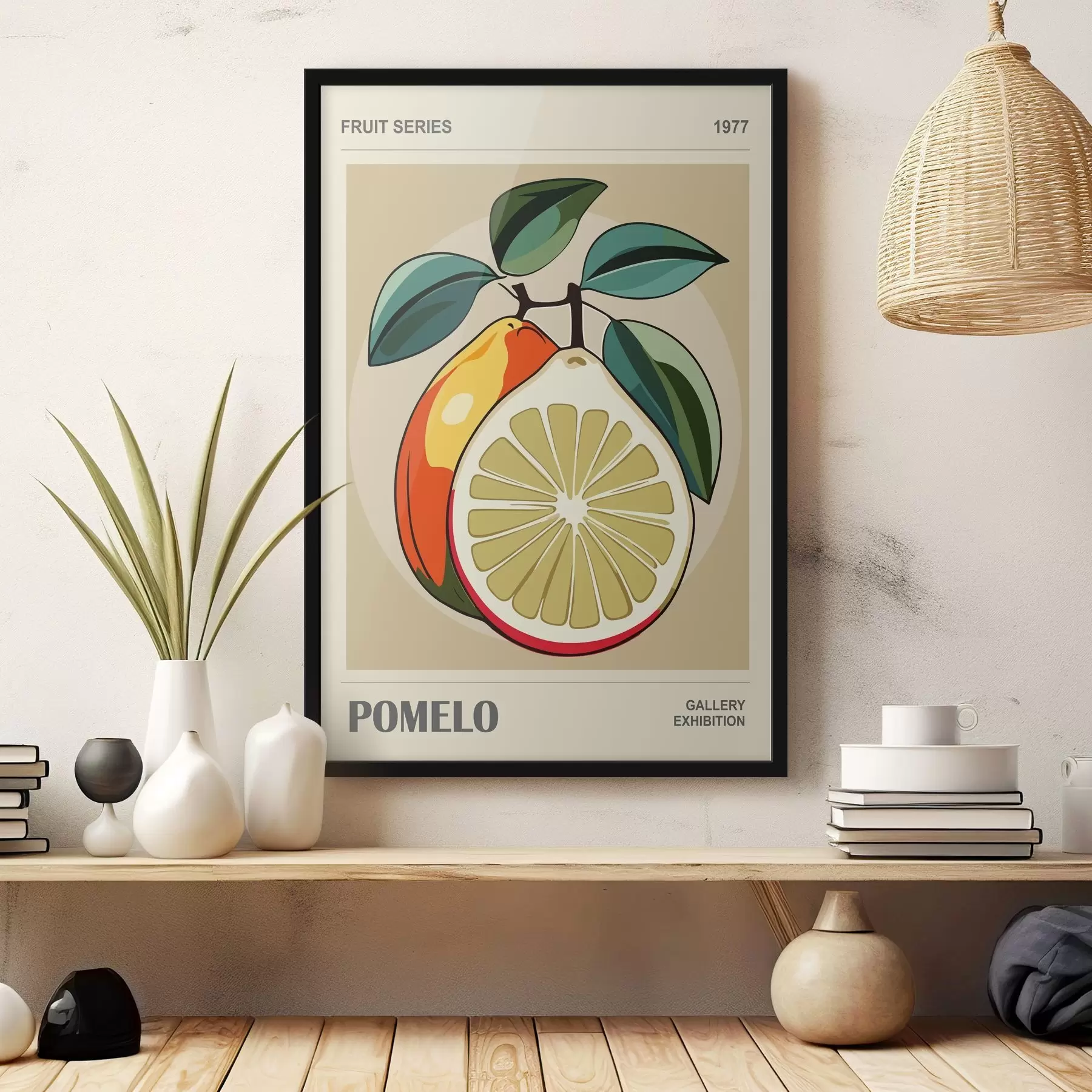 Fotobehang Citroen en sinaasappel doormidden gesneden f36634