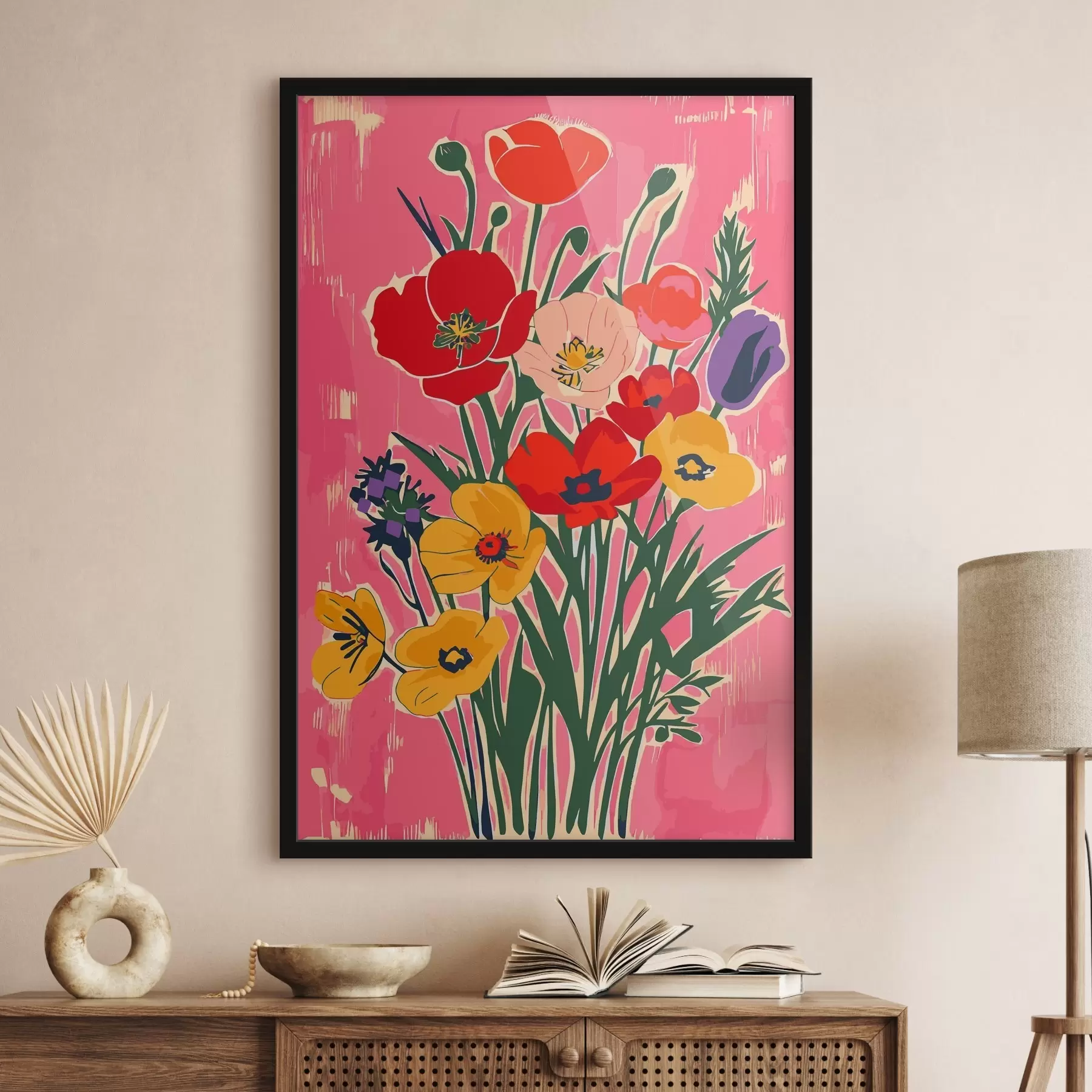 Fotobehang Close-up van bloemen f38264