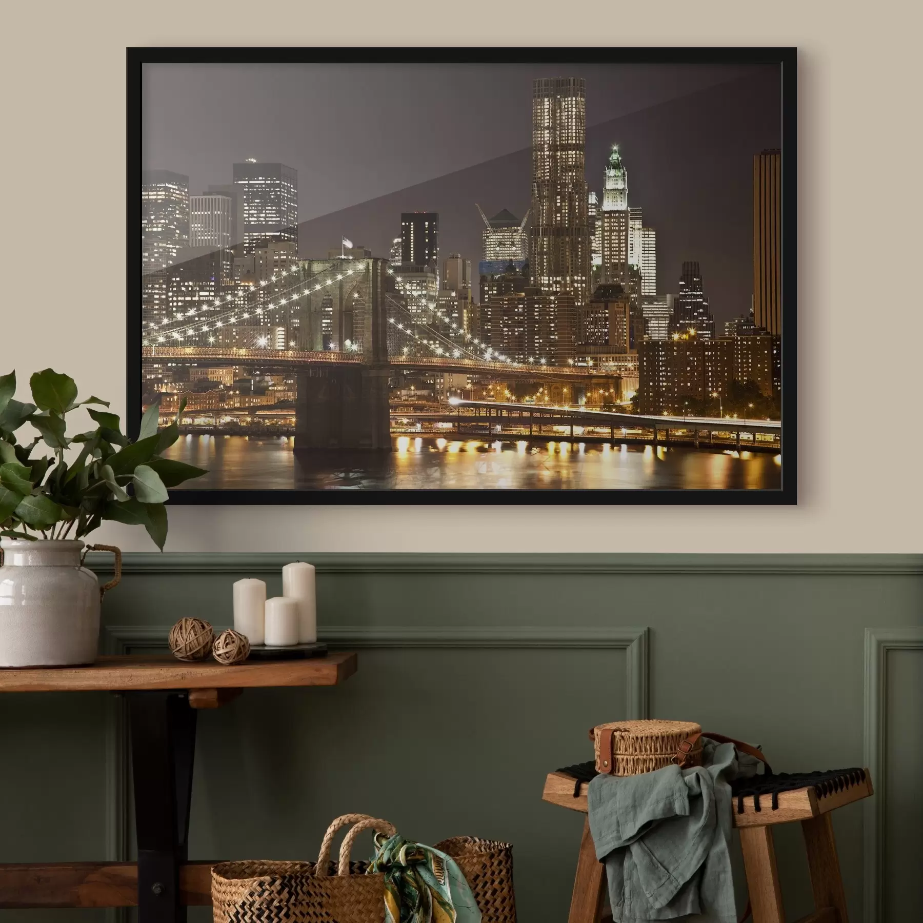 Fotobehang Wolkenkrabber, watergebouw f10139