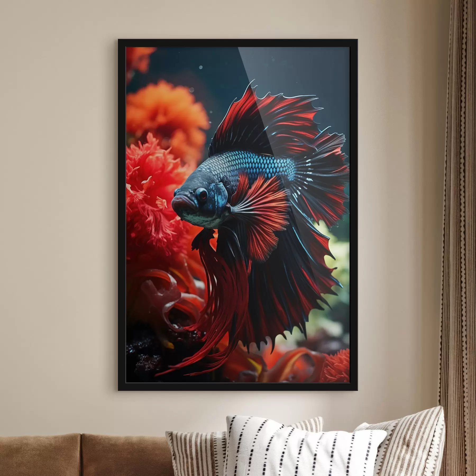 Fotobehang prachtige vissen f34221