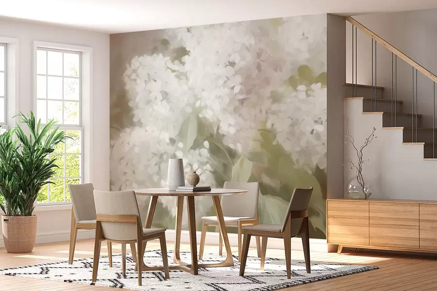 Fotobehang Lila bloemen w08540