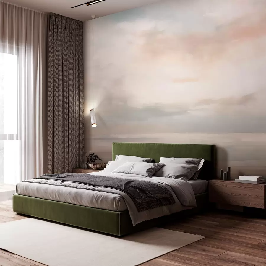 Fotobehang Zeelandschap w08546