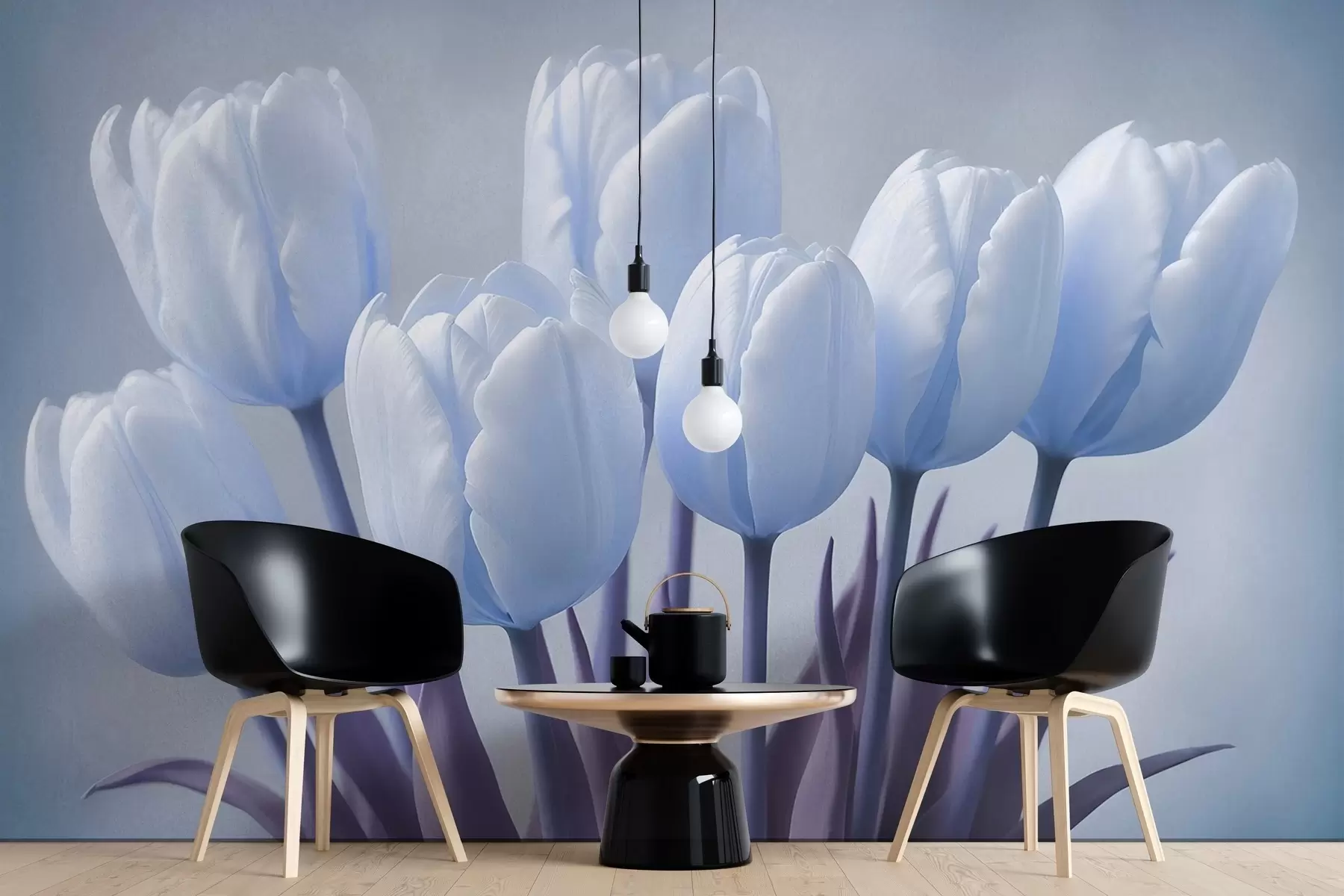 Fotobehang Fijn boeket tulpen w02616v1