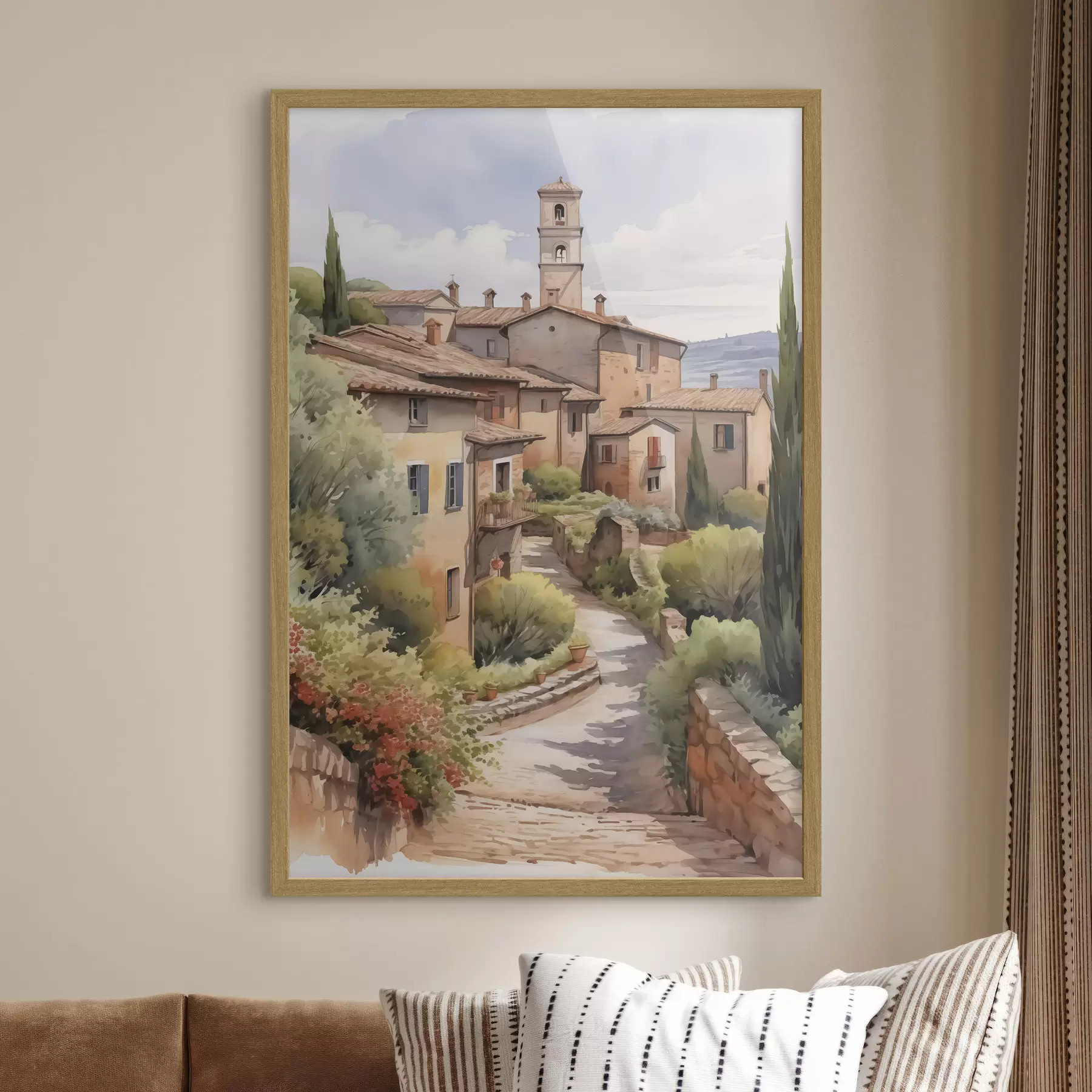 Fotobehang Vakantiestraat f42135