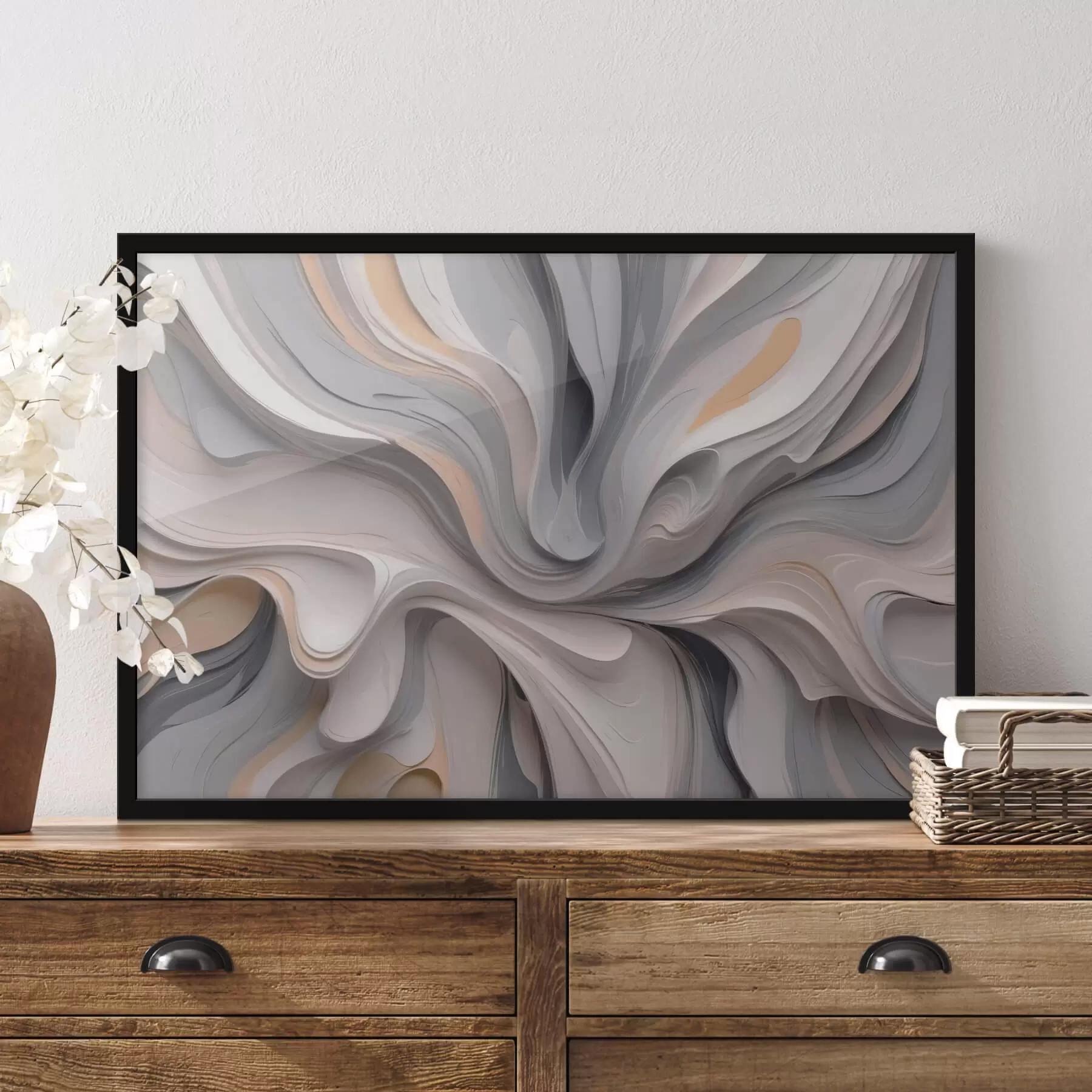 Fotobehang Abstracte golven f42246