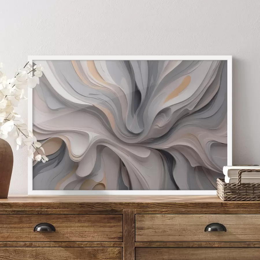 Fotobehang Abstracte golven f42246