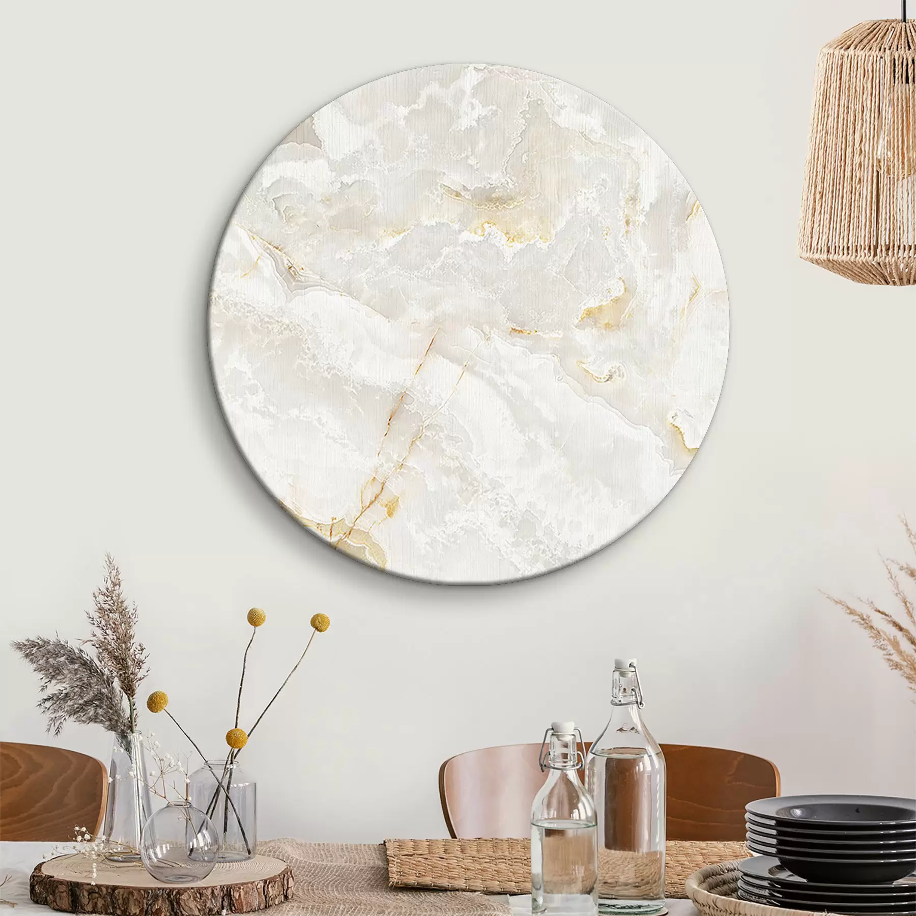  Schilderijen wit marmer r34134