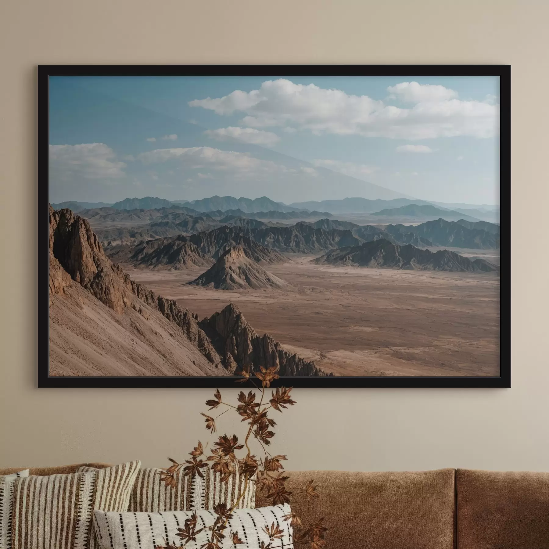 Fotobehang Uitzicht op woestijn f42279