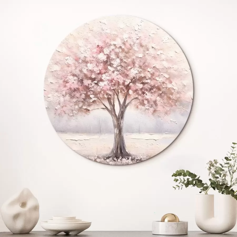  Schilderijen Roze hout r42629