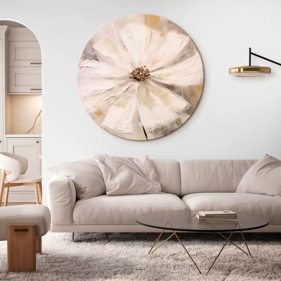  Schilderijen Witte bloemen trend r42640