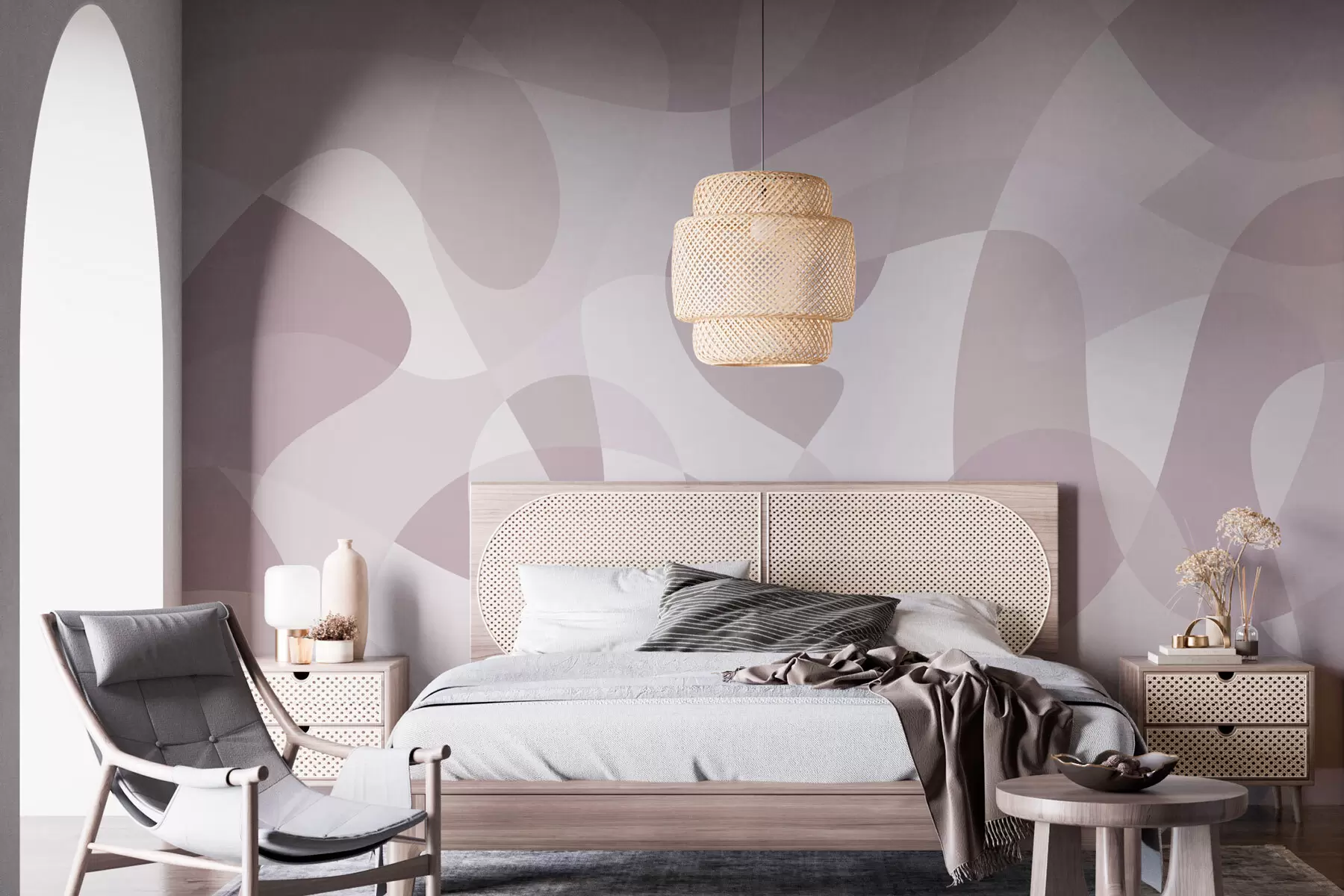 Fotobehang Trend abstracte geometrie w02932v4