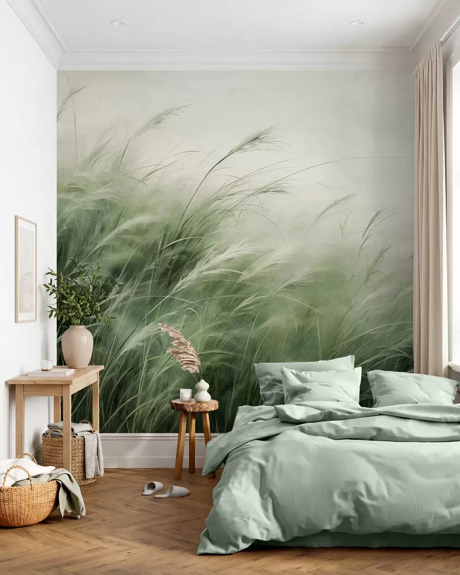 Fotobehang Vrede in het gras w02985v3