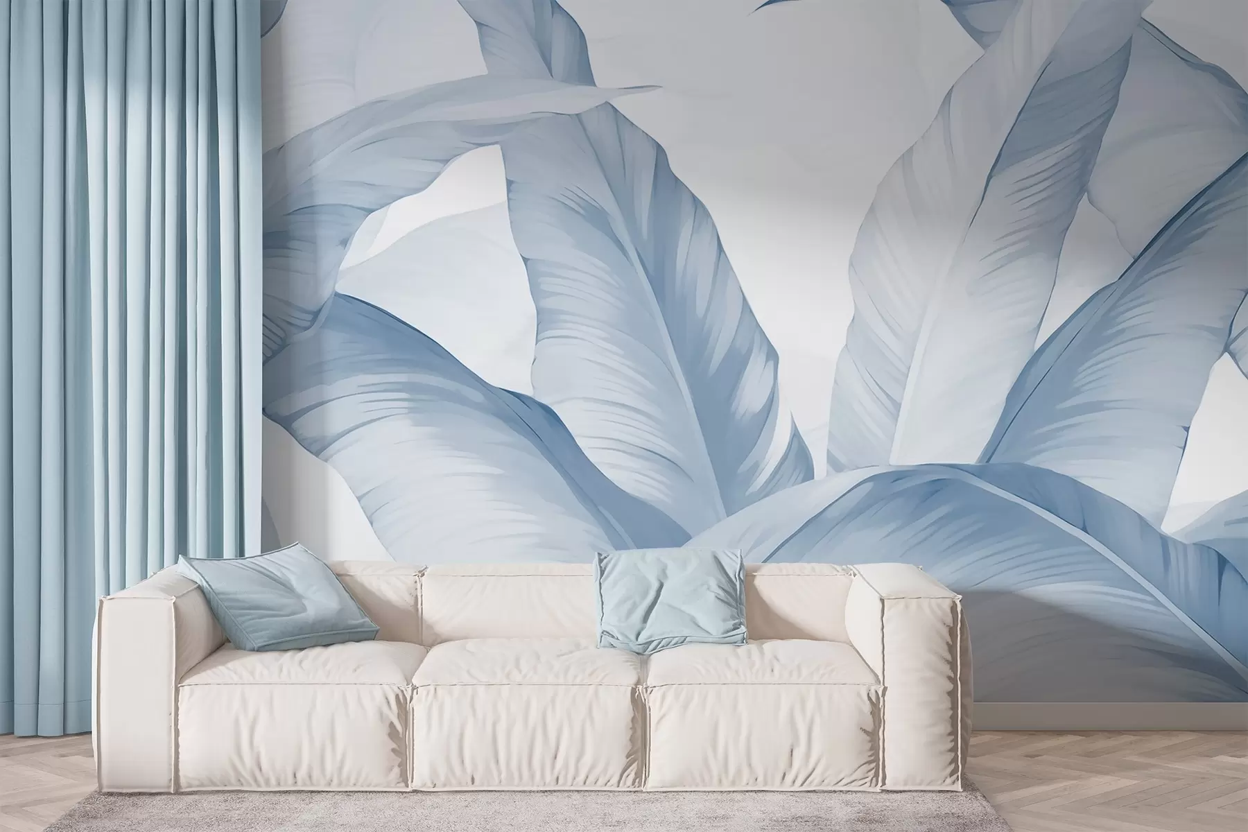 Fotobehang Bananenbladeren w02999v1