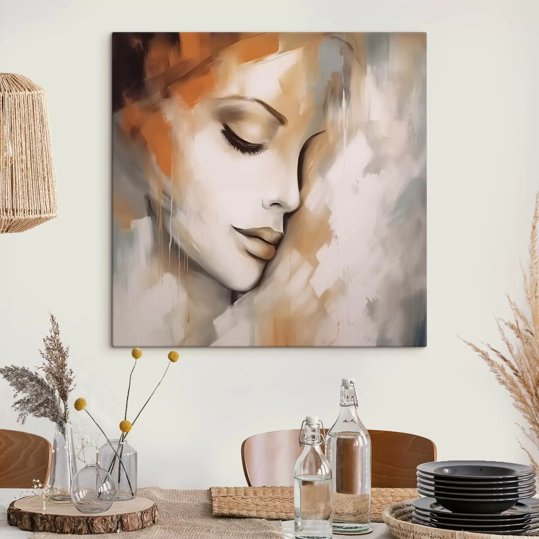  Schilderijen Meisjesgezicht s42951