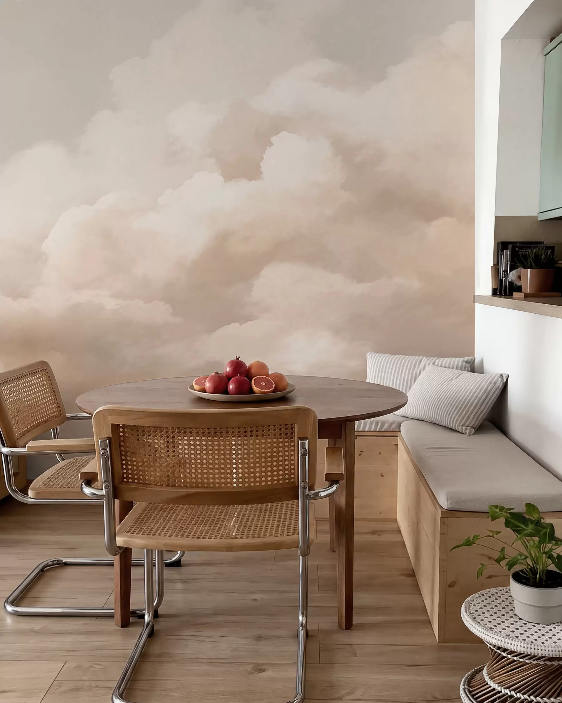 Fotobehang Wolken w03136