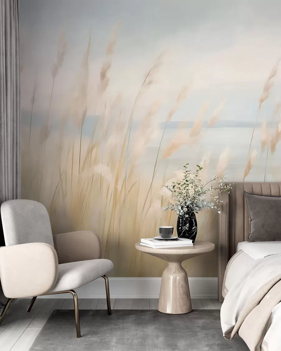 Fotobehang Pampa's Planten w03231