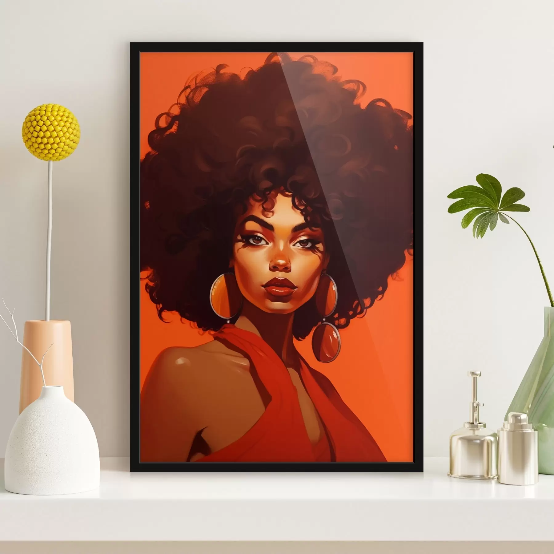 Fotobehang Vrouwelijk portret f43005