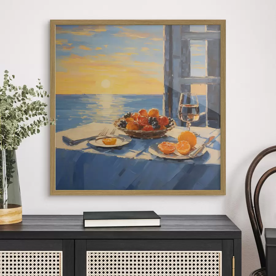 Fotobehang Smaak Zonsopgang f43141